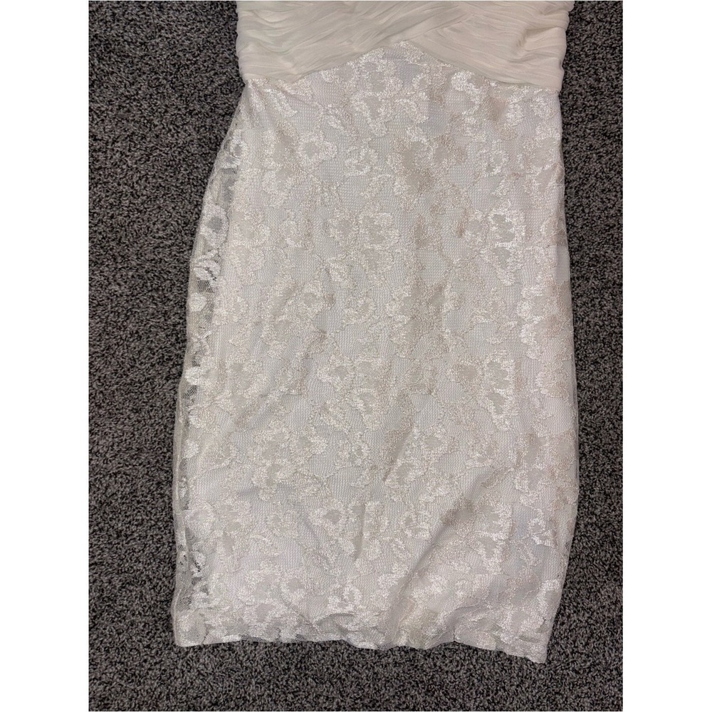 Ralph Lauren Ivory Lace Dress New With Tags Size 2 - Picture 7 of 8